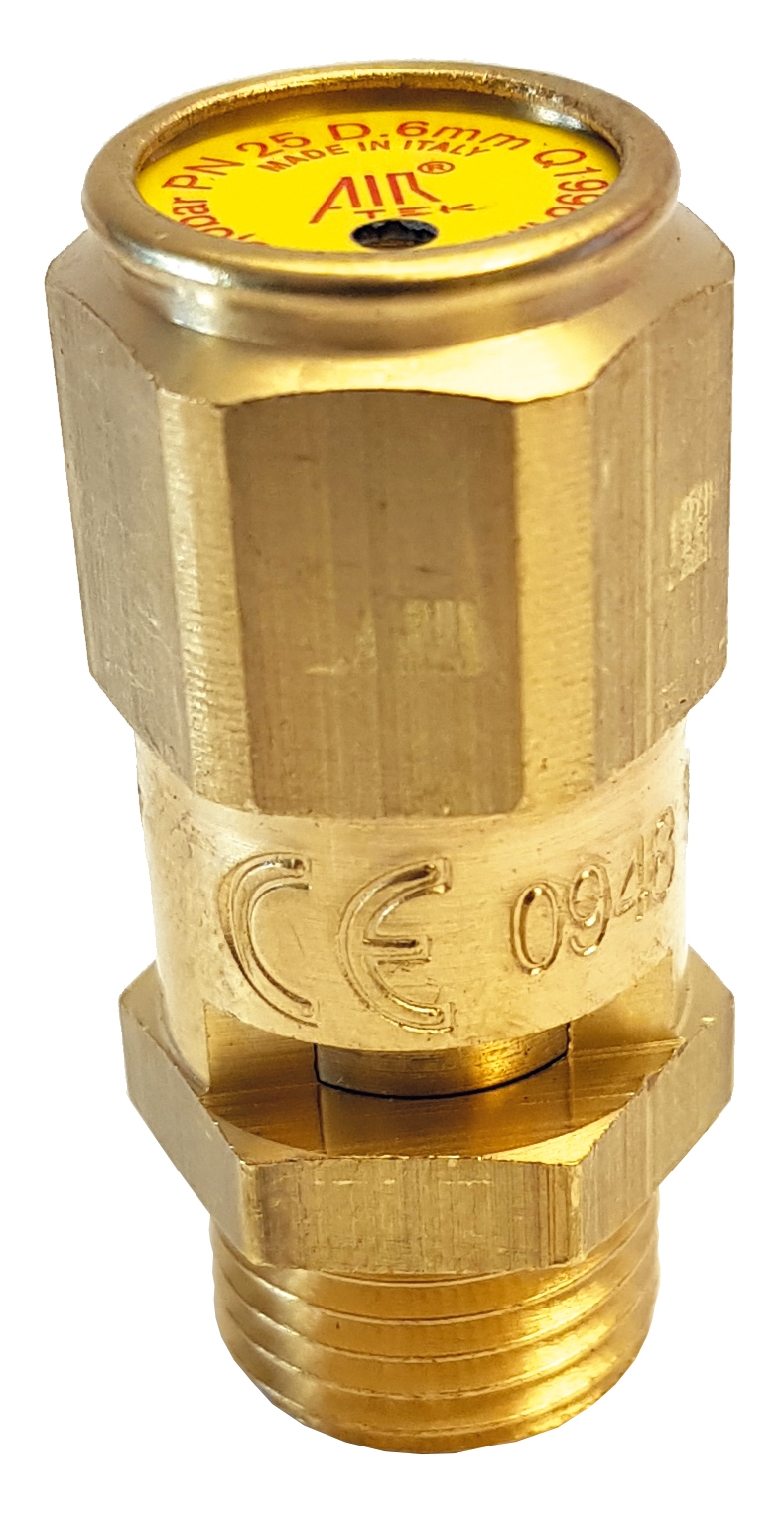 säkerhetsventil 1/4″ 8,5 bar