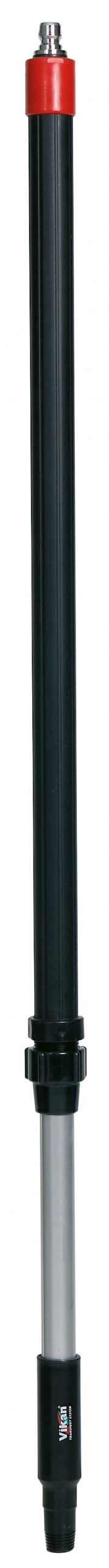 skaft teleskop 1000-1600 mm nitokoppling aluminium