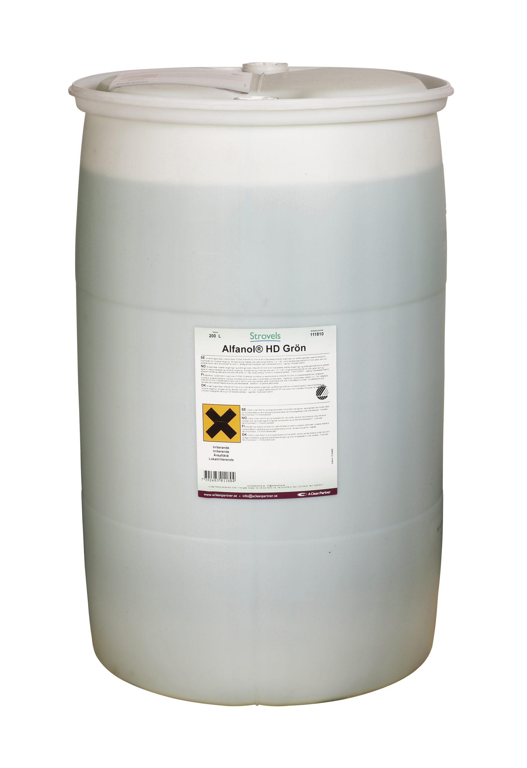 ALFANOL HD GRÖN 205 L 210 LITER