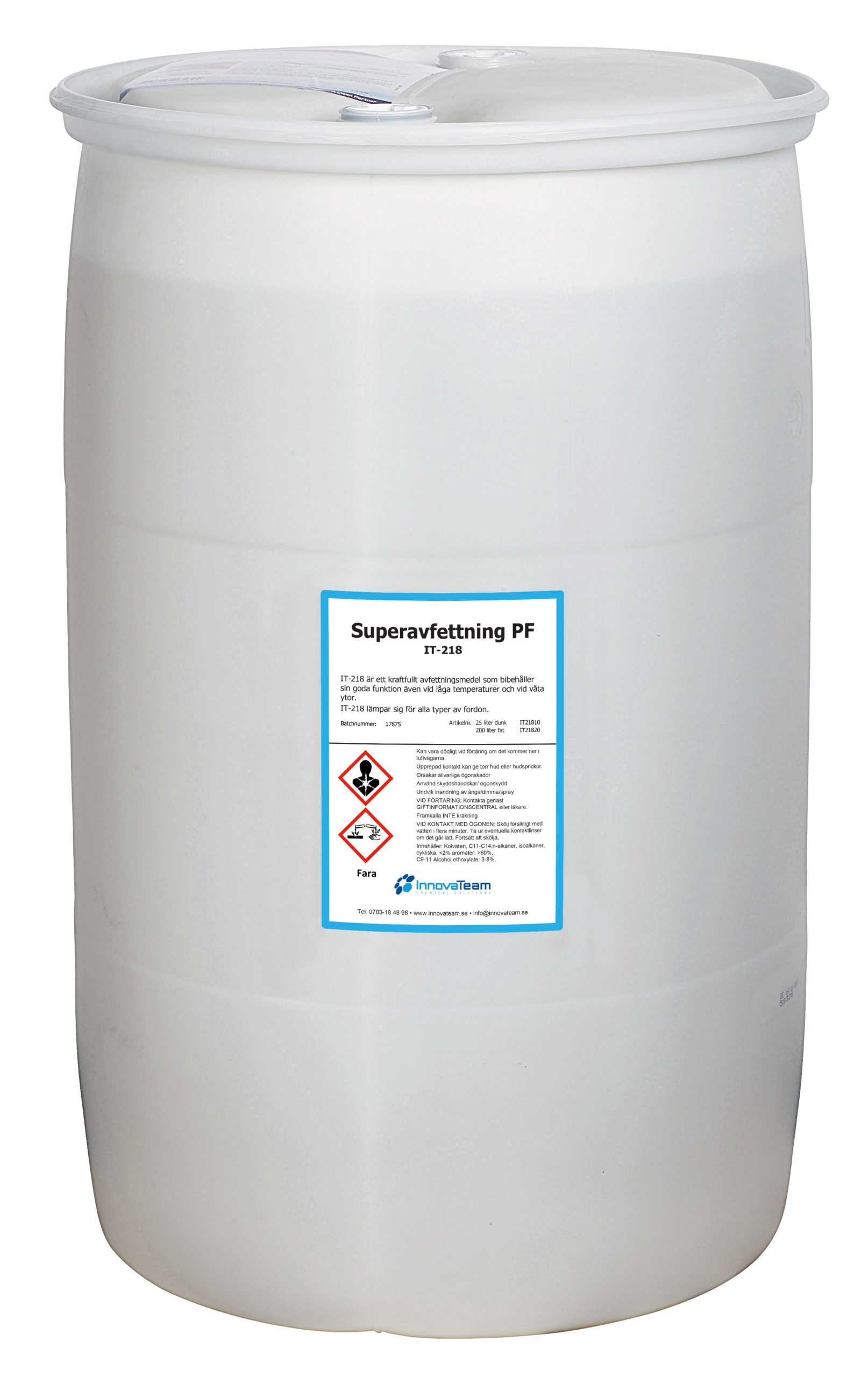 superavfettning pf 200l
