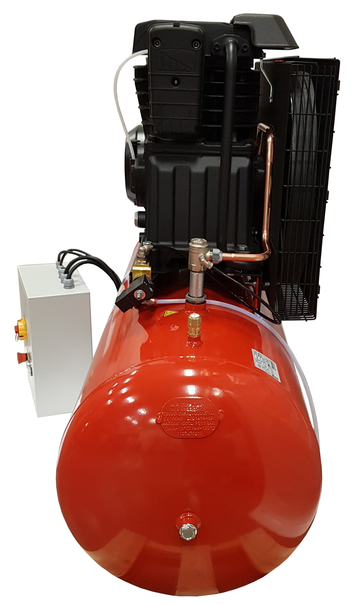 KOMPRESSOR ATTACK 1000 200L 10 HK AB200/998 STAR DELTA - Bild 3