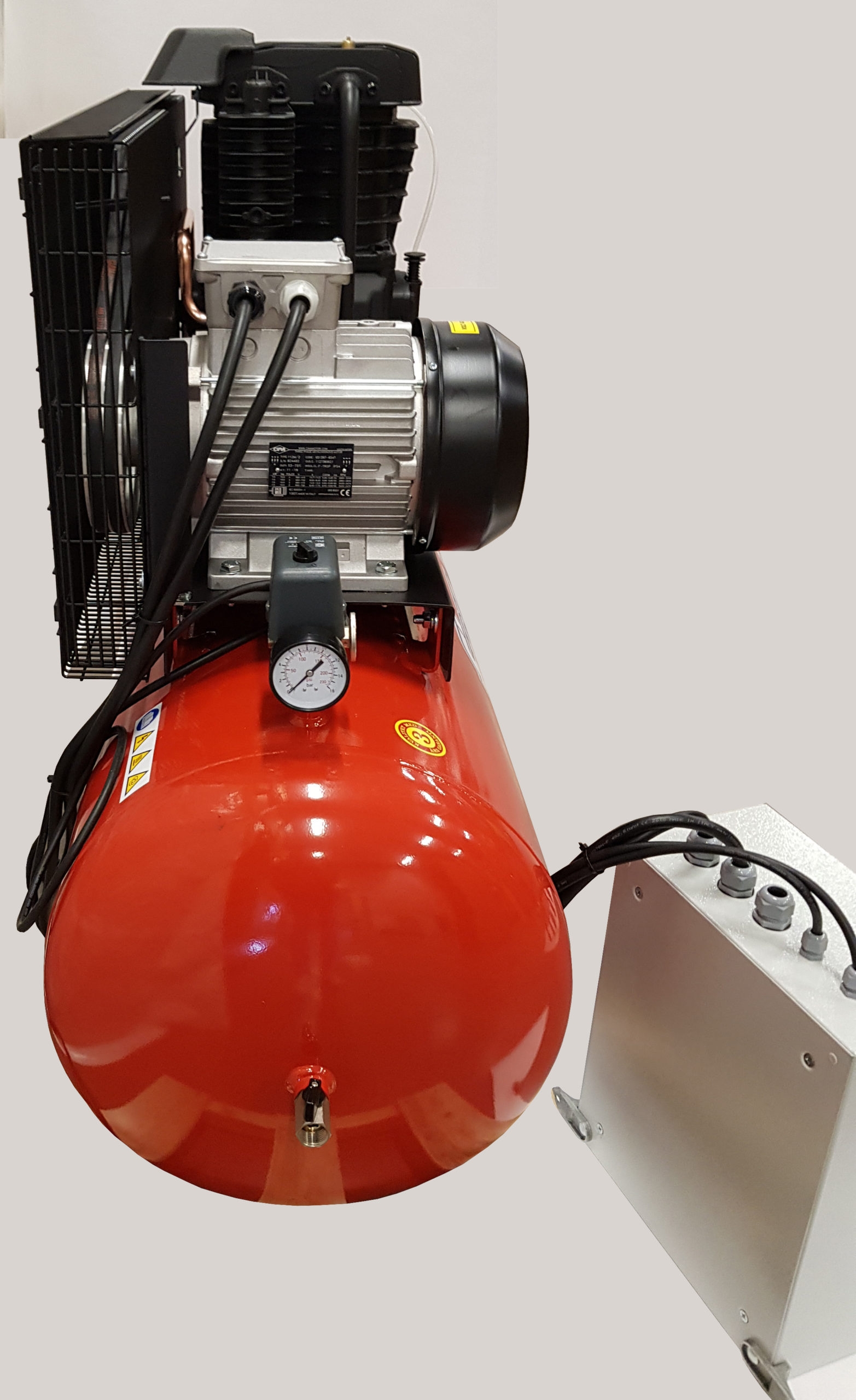 KOMPRESSOR ATTACK 1000 200L 10 HK AB200/998 STAR DELTA - Bild 4