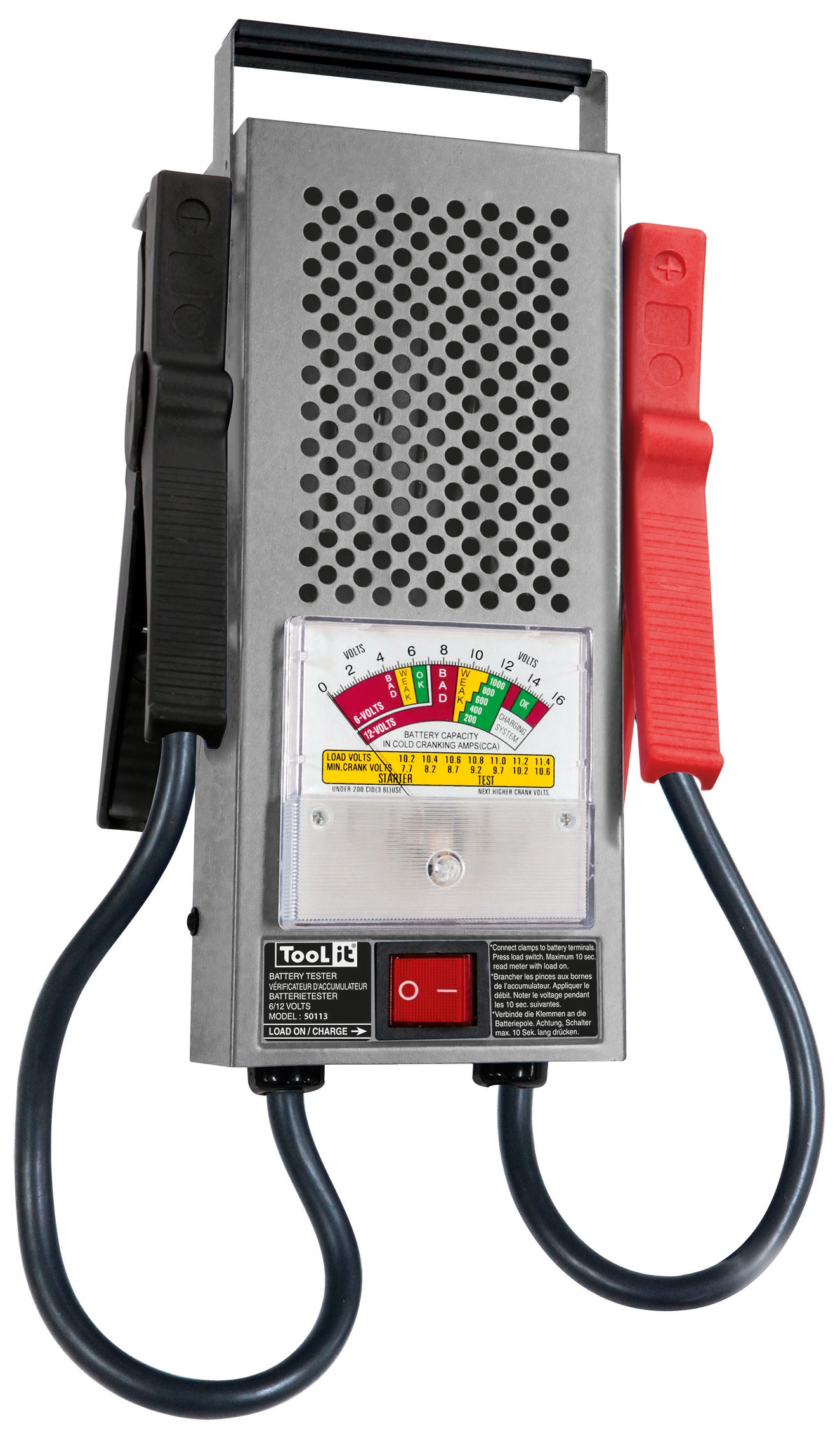 BATTERITESTARE 6/12 VOLT