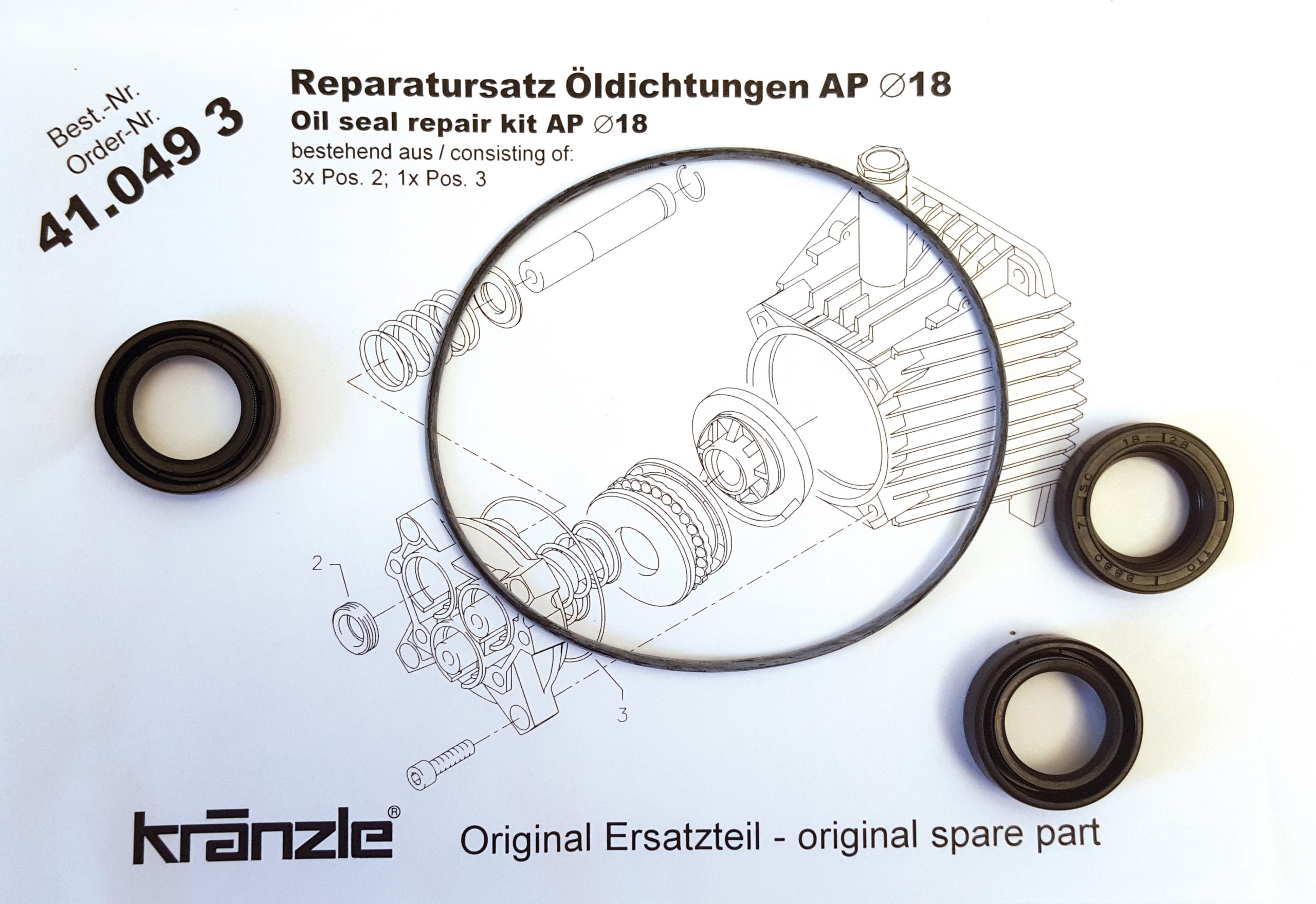 repsats oljepackningar ap packbox / o-ring