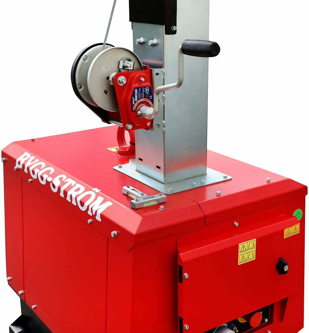 Belysningsmast Batteridrift 4X100W - 5,5 Meter - Bild 3