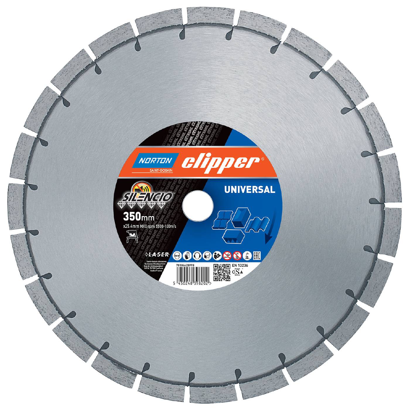 DIAMANTKLINGA CLIPPER EXTREME SILENCIO 1000X60/55 - Bild 2