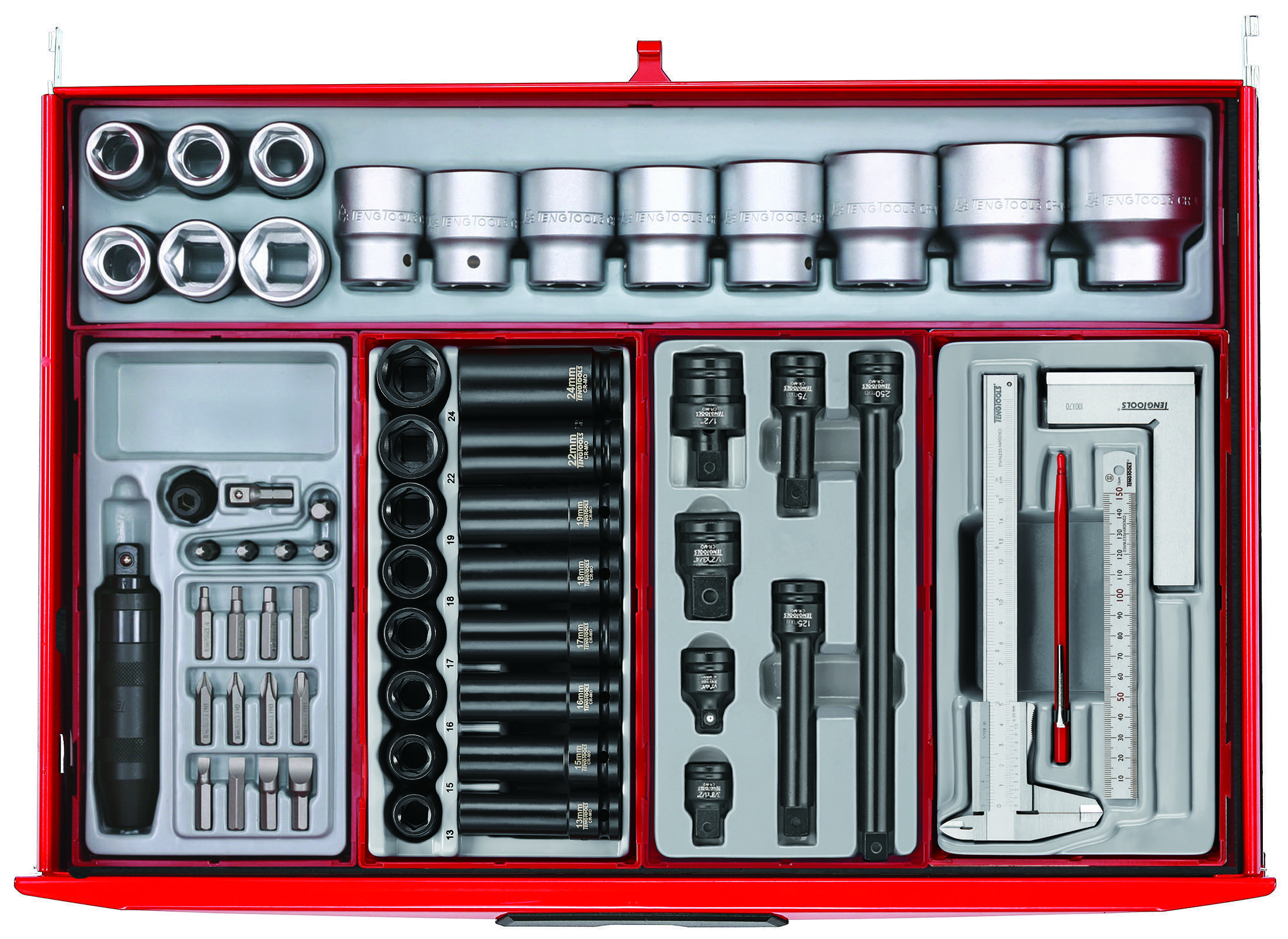 HYLLSYSTEM MED VERKTYG 569DELAR - LARGE - Bild 8