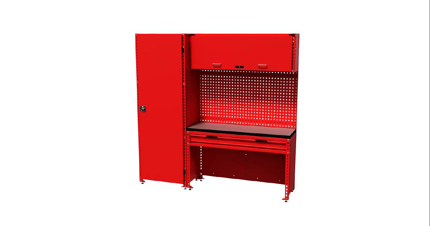 HYLLSYSTEM MED VERKTYG 569DELAR - LARGE - Bild 9