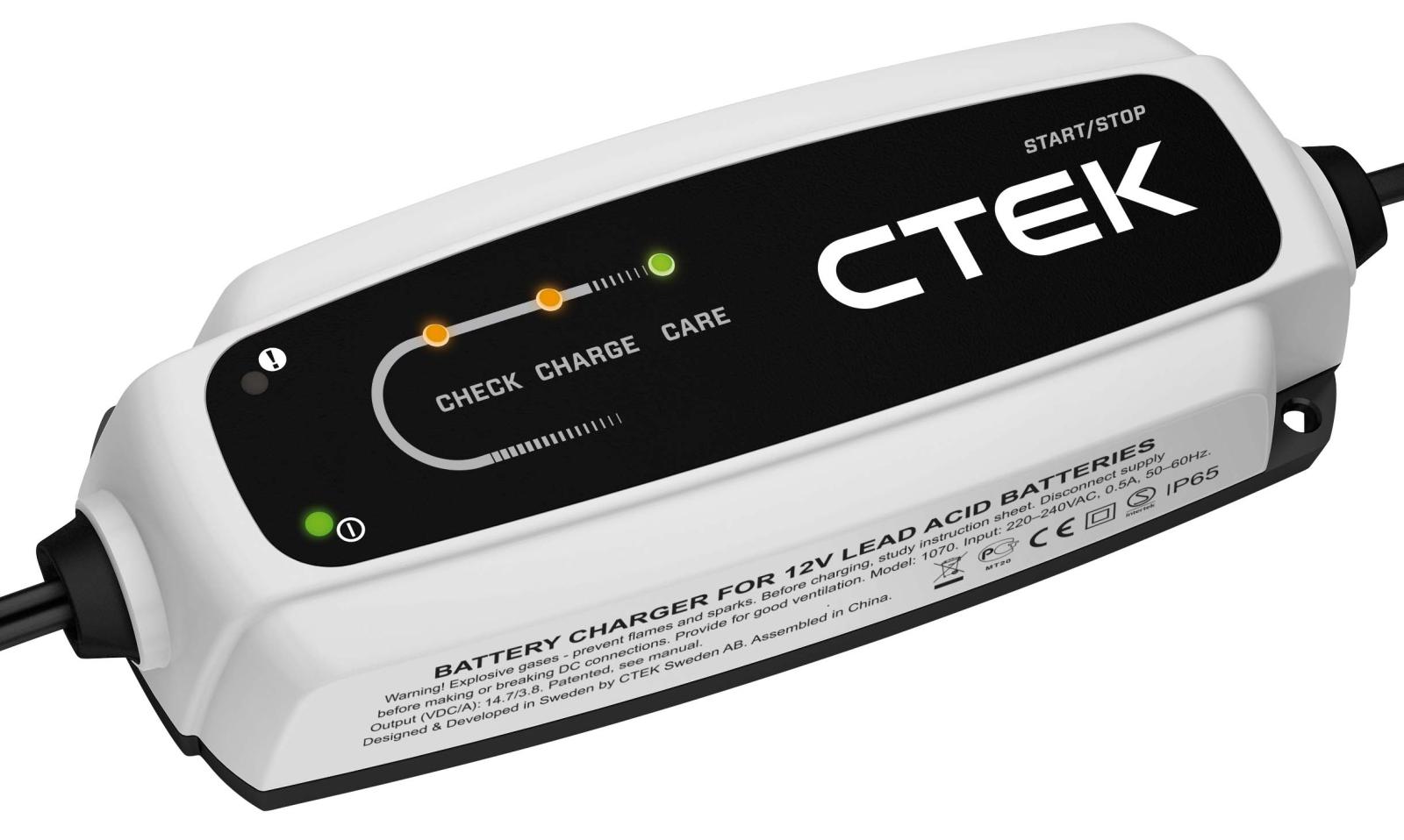 BATTERILADDARE CTEK START/STOP CT5 12V - Bild 4